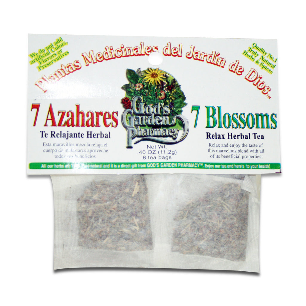 Seven Blossoms Relax Herbal Tea - God's Garden Pharmacy