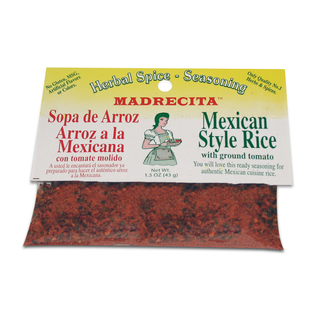Madrecita Mexican Style Rice Seasoning God's Garden Pharmacy