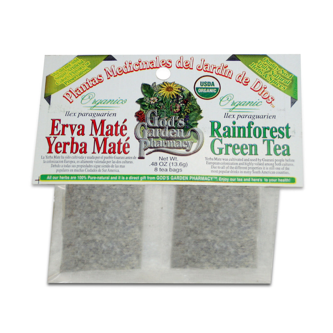 Organic Rainforest Herbal Tea - yerba maté organico
