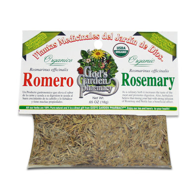 Organic Rosemary - romero organico