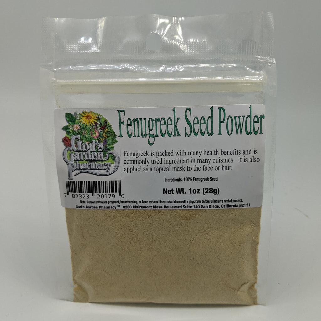 fenugreek seeds for garden God's Garden Pharmacy