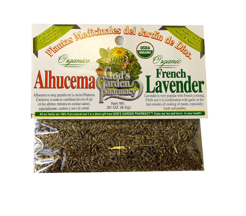 Organic French Lavender - alhucema organica