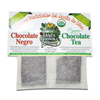 Organic chocolate herbal tea 