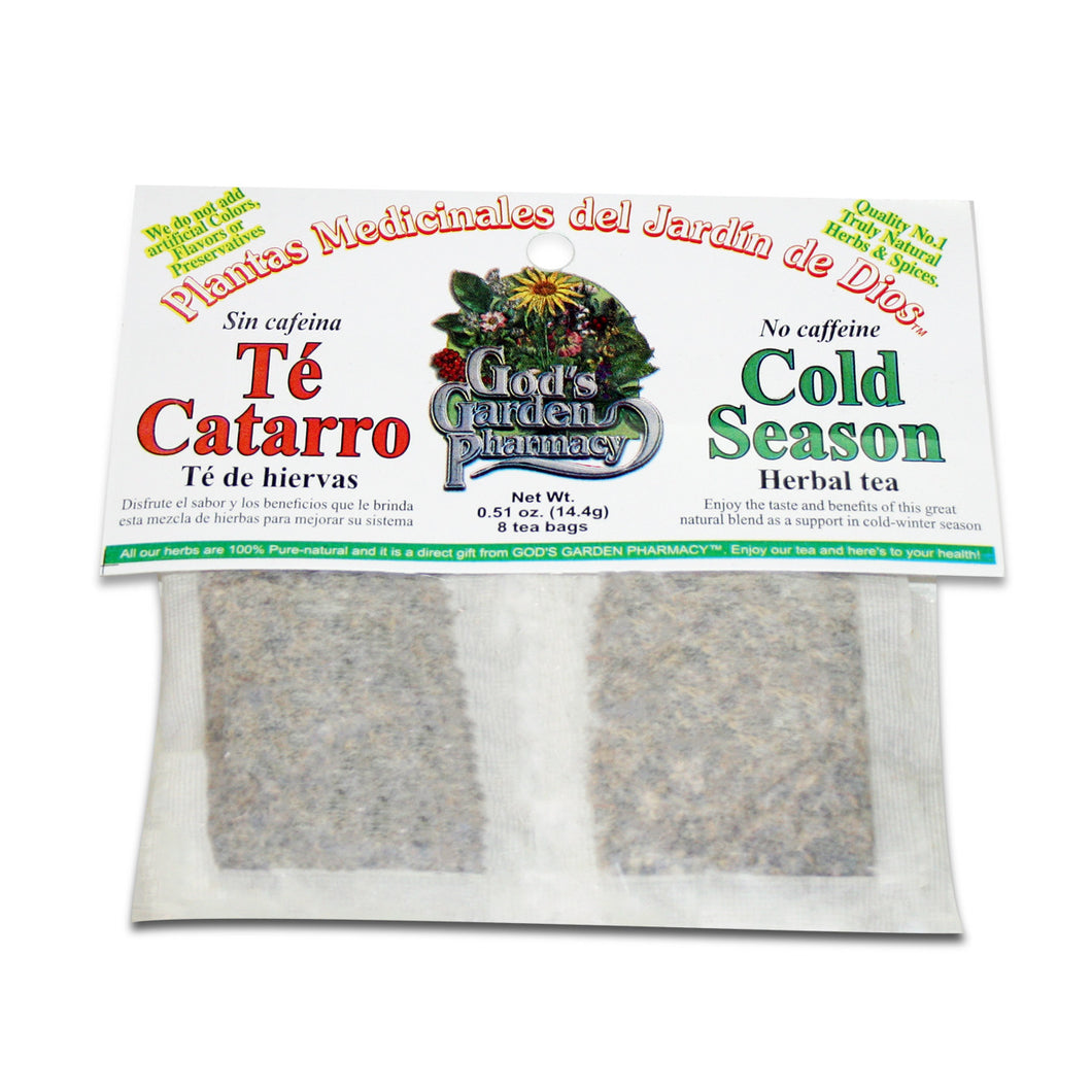 Cold Season Herbal Tea - Té Catarro