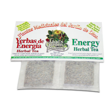 Energy Herbal Tea - yerbas de energia
