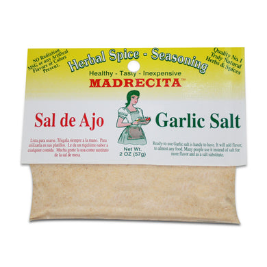 Garlic salt - sal de ajo