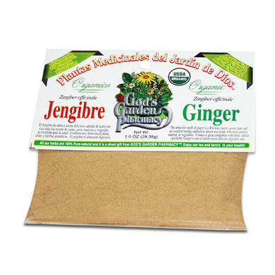 Organic ginger, ground - jengibre molida organica