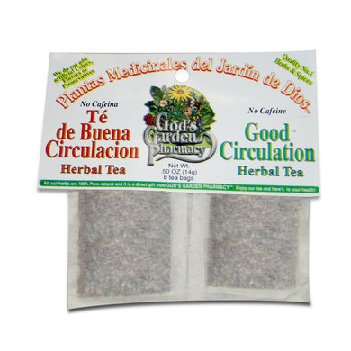 Good Circulation Herbal Tea - Té de Buena Circulacion