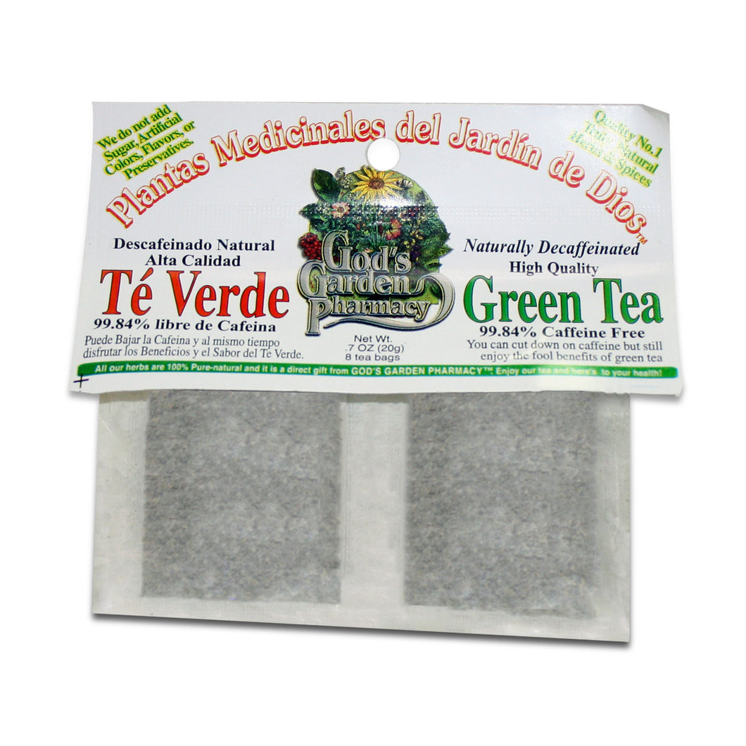 Decaf Green Tea - Té verde sin cafeina 