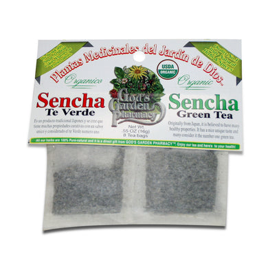 Organic Sencha Green Tea - te verde organica