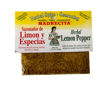 Herbal Lemon Pepper - Sazonador de Limon y Especias